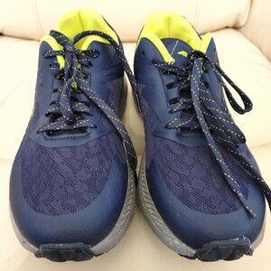 Men's Avia Hightail Flashy Sneakers Navy and Yellow Excellent Condition Size10.5